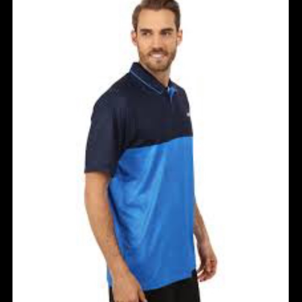 NIKE‎ GOLF TOUR PERFORMANCE BLUE POLO SHIRT